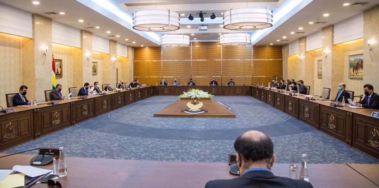 حكومه‌تی هه‌رێم پرسی به‌ به‌ڵگه‌كردنی تاوانه‌كانی داعش و په‌یڕه‌وی مافی زیندانیانی سیاسی و میراتگرانی ئه‌نفالكراوان و شه‌هیدانی تاوتوێكرد